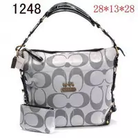 femmes coach sac discount 2013 new ch-1248 en gris